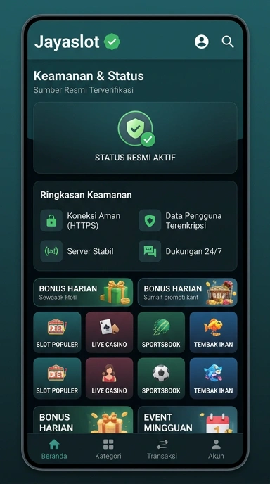 Kanal Resmi jayaslot untuk Pengguna Android Indonesia